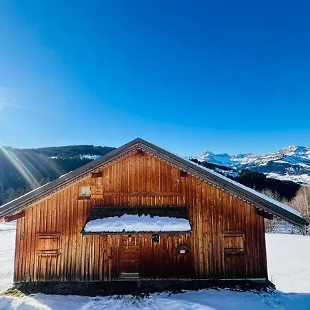 Mazot Savoyard Avec 2 Chambres, Wifi, Animaux Admis, Parking Privatif - Fr-1-505-217 Notre-Dame-de-Bellecombe